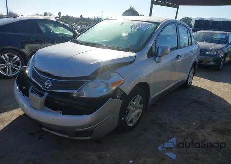 2010 Nissan Versa 1.8S from USA, damaged, VIN 3N1BC1AP8AL357385